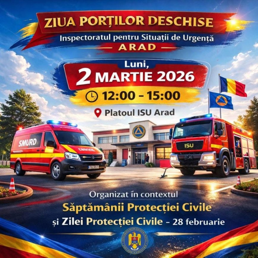 Ziua Porților Deschise la ISU Arad