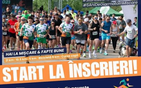 Giarmata se pune în mișcare și în acest an