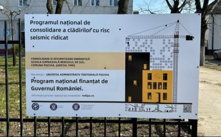 Școala din Bencecu de Sus intră în reabilitare