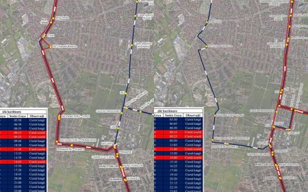 Trasee mai eficiente pentru transportul public din Giroc