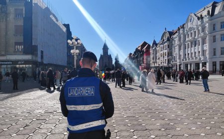Jandarmii timișeni asigură ordinea la evenimentele de weekend