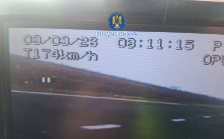 Viteză record pe DN 79