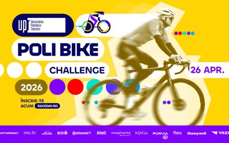 POLI BIKE CHALLENGE 2026 revine la Timișoara