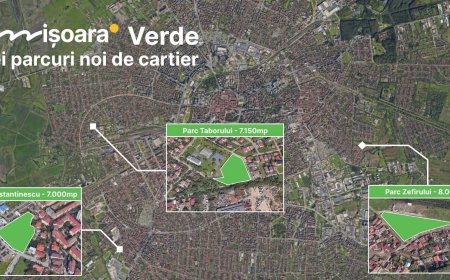 Timișoara va avea trei parcuri noi