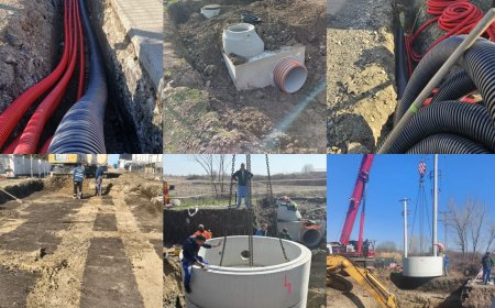 Cum evoluează lucrările la Loturile 9 și 14 din Giarmata Vii?
