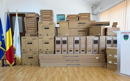 Dotări digitale moderne la Școala Gimnazială din Șag