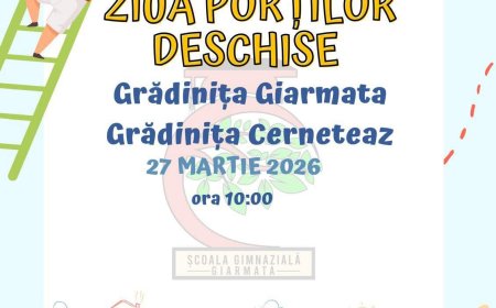 Ziua Porților Deschise la grădinițele din Giarmata și Cerneteaz