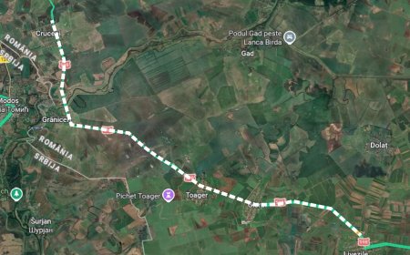Lucrări de infrastructură între Cruceni și Livezile