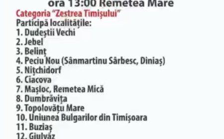 Tradiția revine pe scenă la Remetea Mare