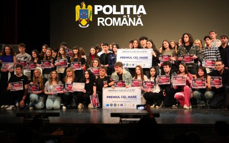 Elevi din Arad, pe scenă într-un proiect antidrog al poliției