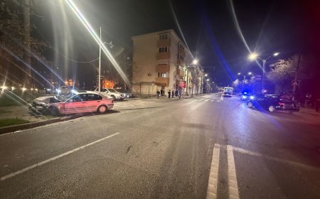 Adolescentă rănită într-un accident rutier în Timișoara