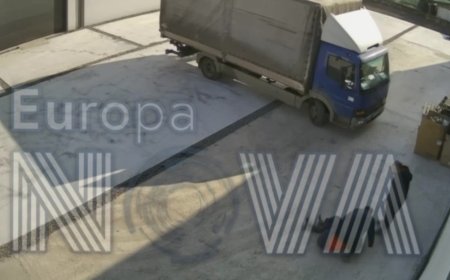 Bărbat lovit cu pumnii și cu picioarele de fiul fostului primar al comunei Giarmata, Gavril Roșianu. Imagini șocante!