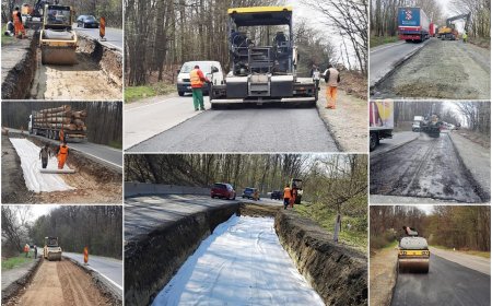 Restricții și lucrări pe mai multe drumuri naționale în perioada 30 martie – 2 aprilie