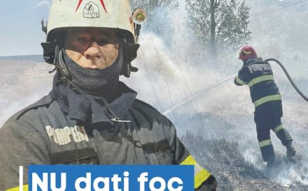 Apel la responsabilitate: Evitați arderea vegetației uscate
