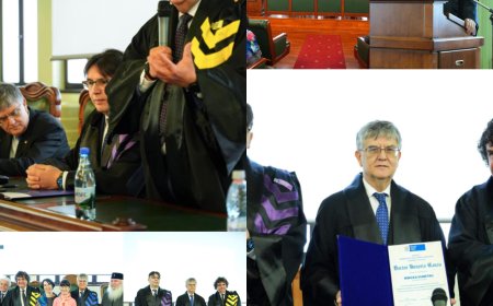 Academicianul Mircea Dumitru, Doctor Honoris Causa al UPT