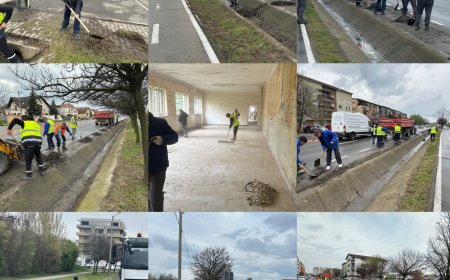 Continuă acțiunile de curățenie în comuna Giroc