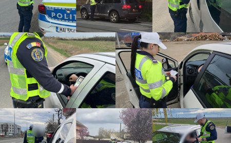 Razie în Arad! A plouat cu amenzi