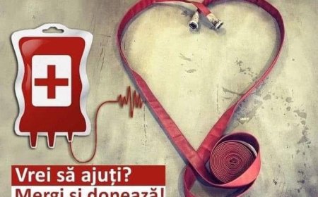 Campanie de donare de sânge organizată la Biled