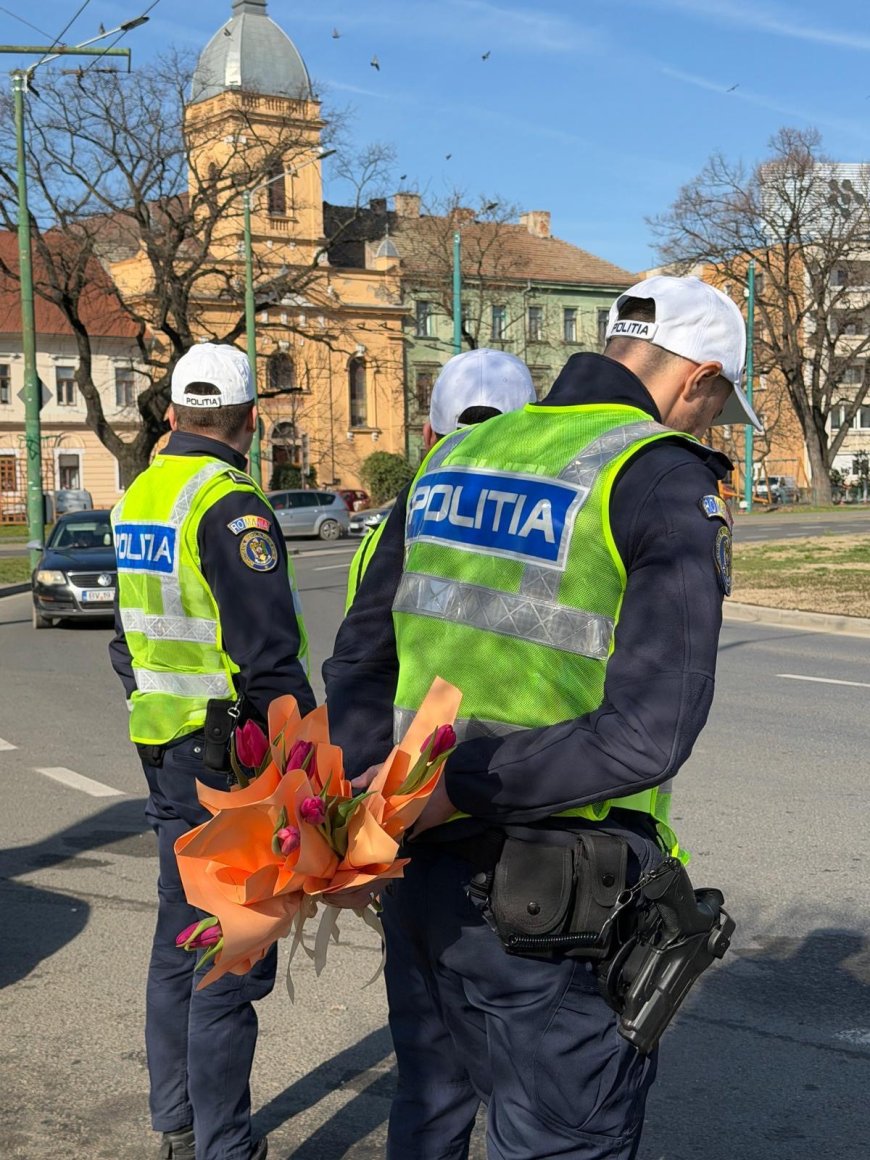 Misiune specială: Flori pentru timișorence