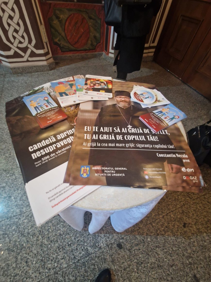 ISU Arad promovează siguranța în lăcașele de cult
