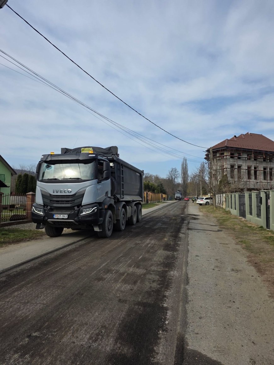 Au început lucrările de modernizare a străzilor din Caransebeș