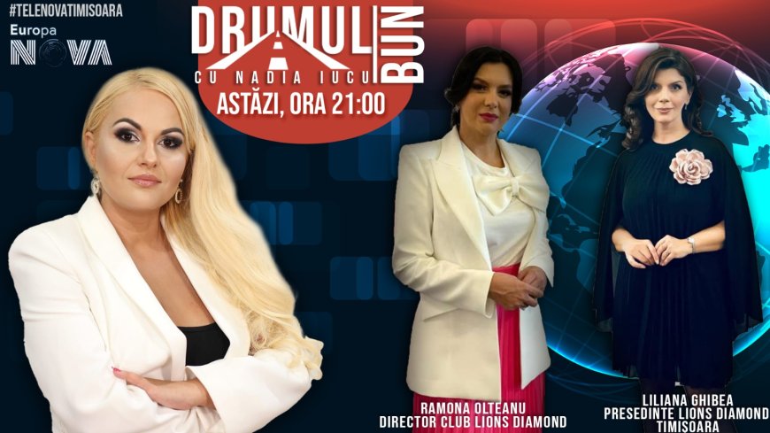 Liliana Ghibea și Ramona Olteanu vin la Drumul Bun