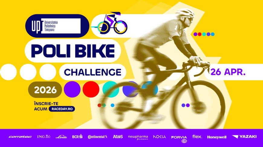 POLI BIKE CHALLENGE 2026 revine la Timișoara