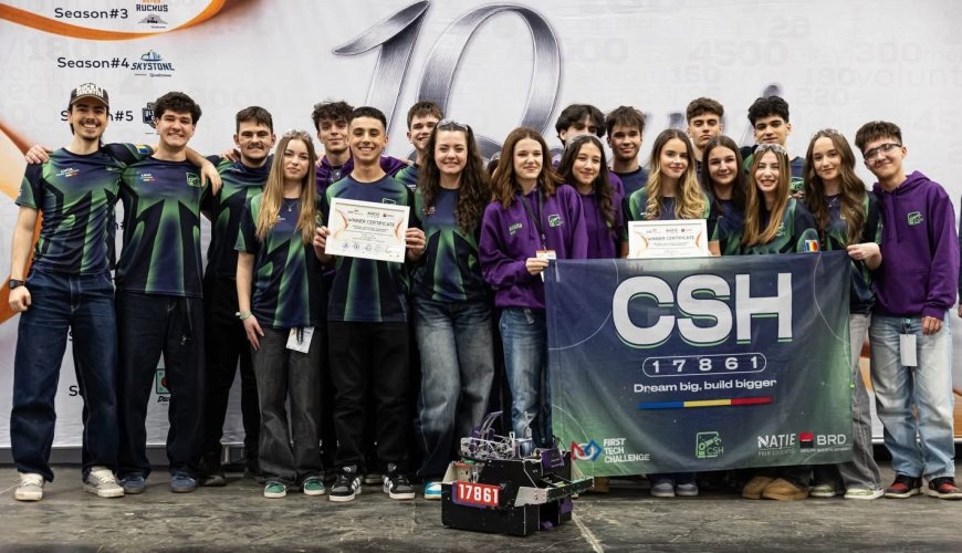 Cinci echipe de robotică din Timișoara merg la naționala FIRST Tech Challenge