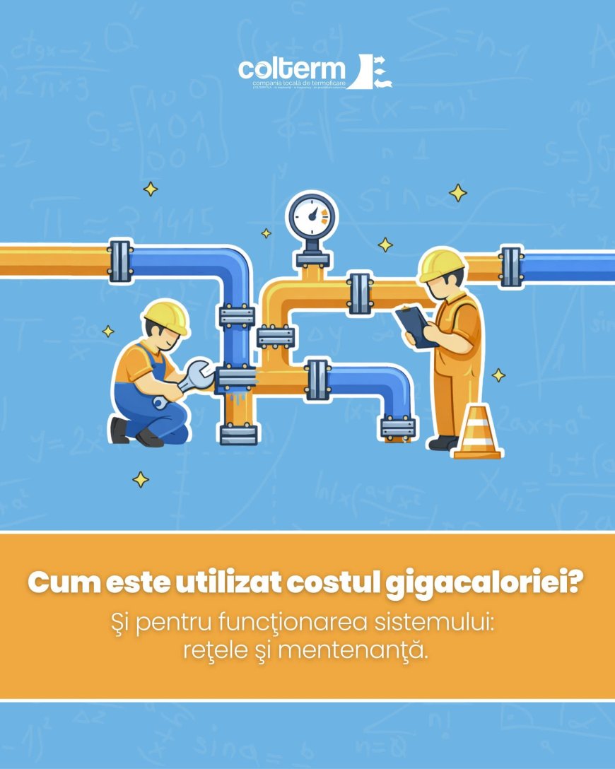 Ce include costul gigacaloriei la Colterm