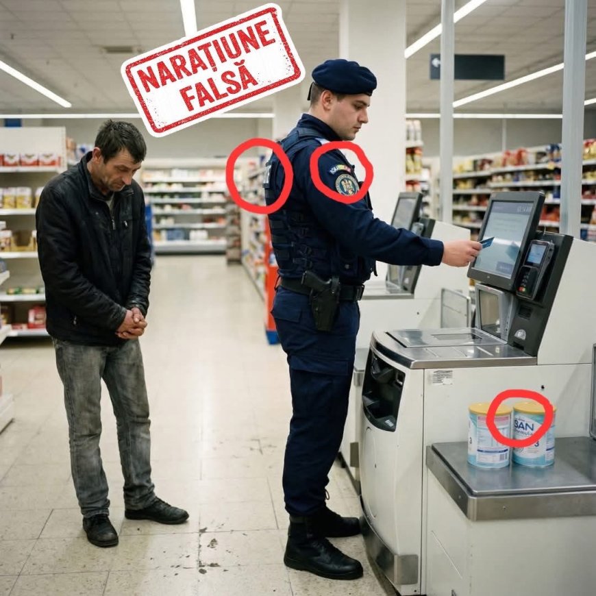 Jandarmeria Română demontează o poveste falsă devenită virală