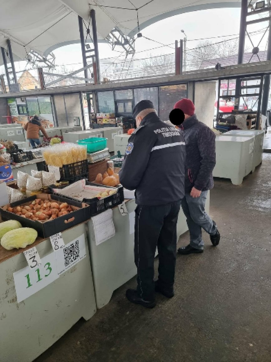 Controale în piețele agroalimentare din Timișoara
