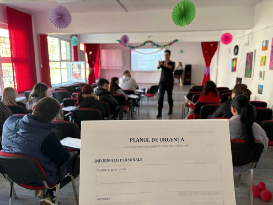 Persoanele cu dizabilităti, pregătite să răspundă în situații de urgență
