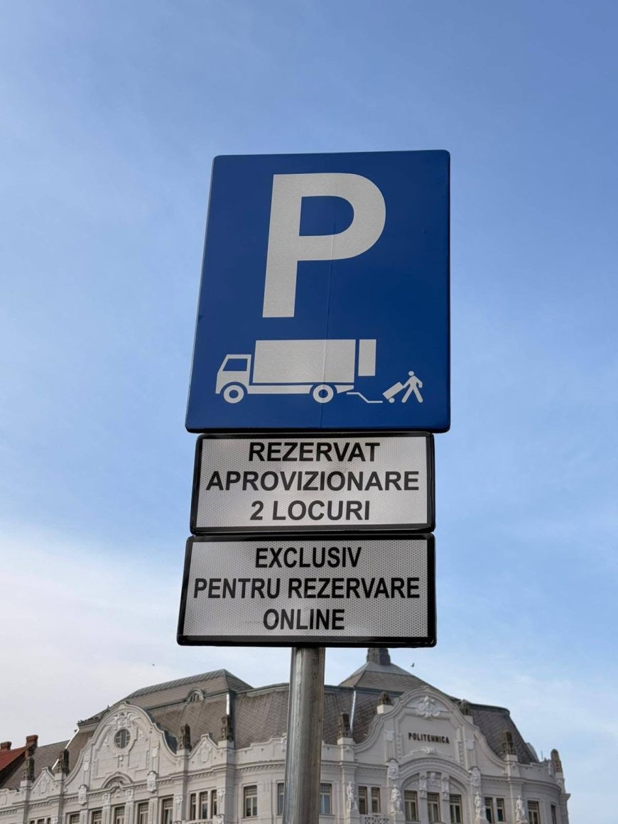 Platformă online pentru locurile drop-off din Zona Cetate