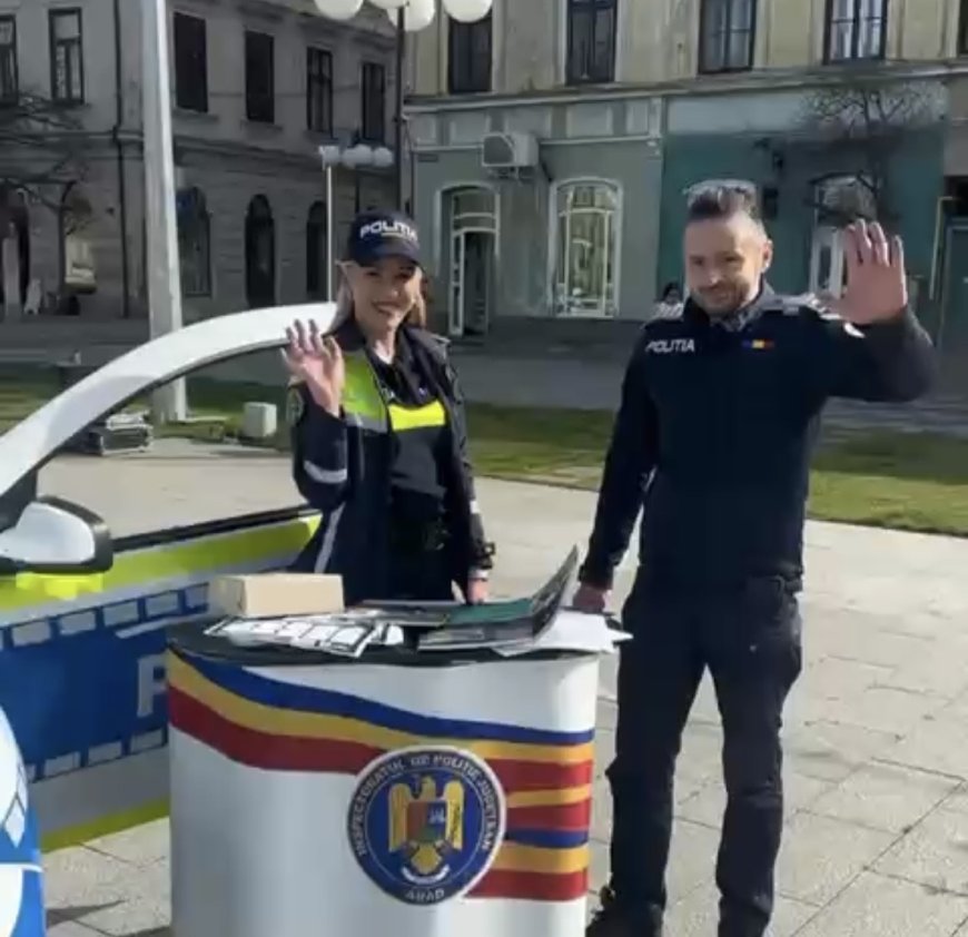 „Ziua Porților Deschise” la IPJ Arad