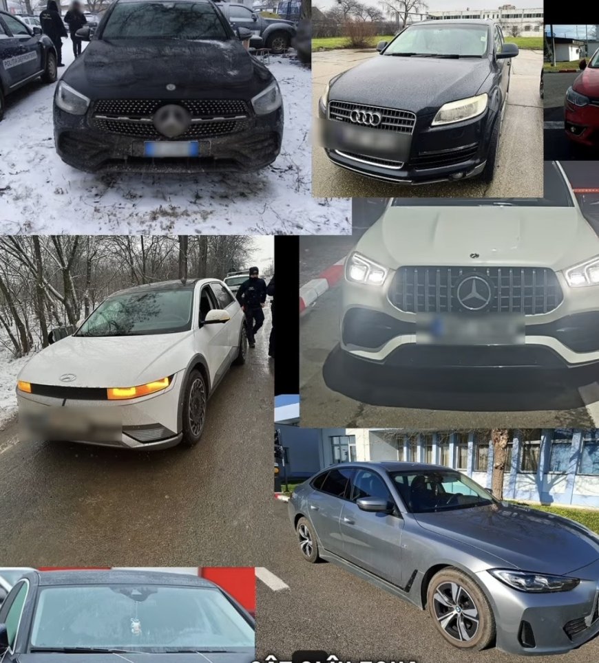 Numărul vehiculelor furate depistate la frontieră a crescut