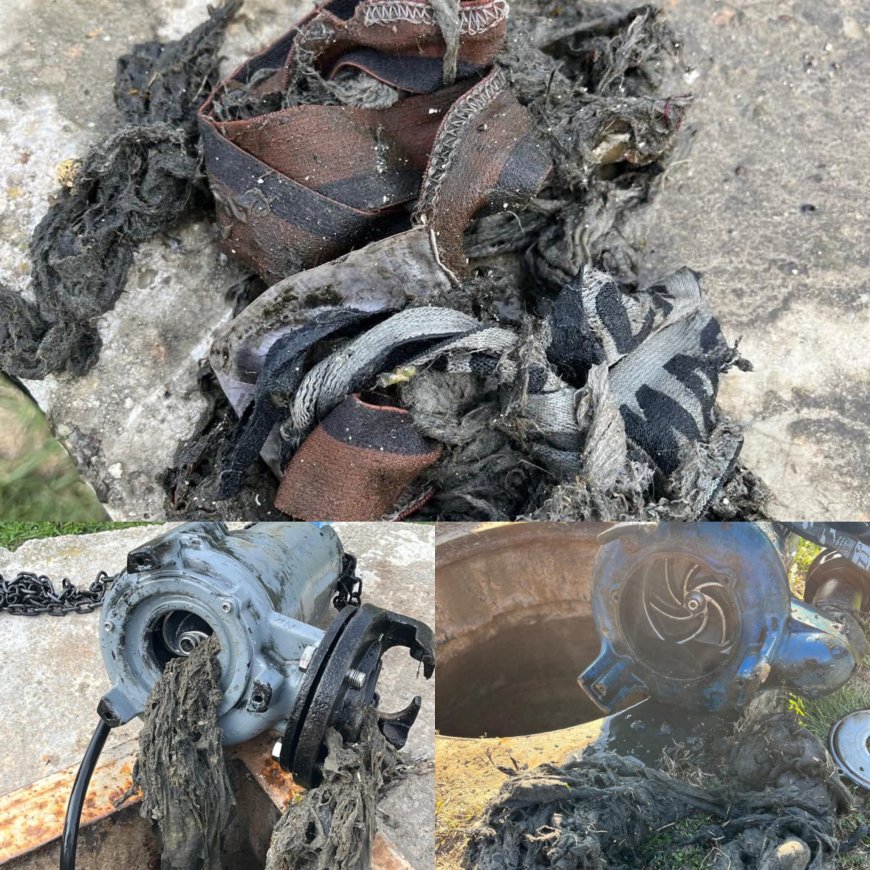 Canalizarea nu este coș de gunoi