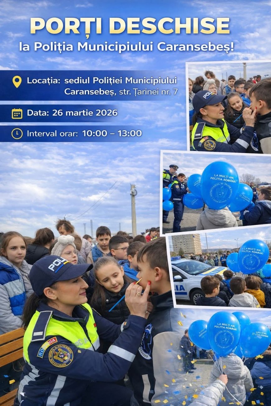 Ziua Poliție Române, celebrată la Caransebeș
