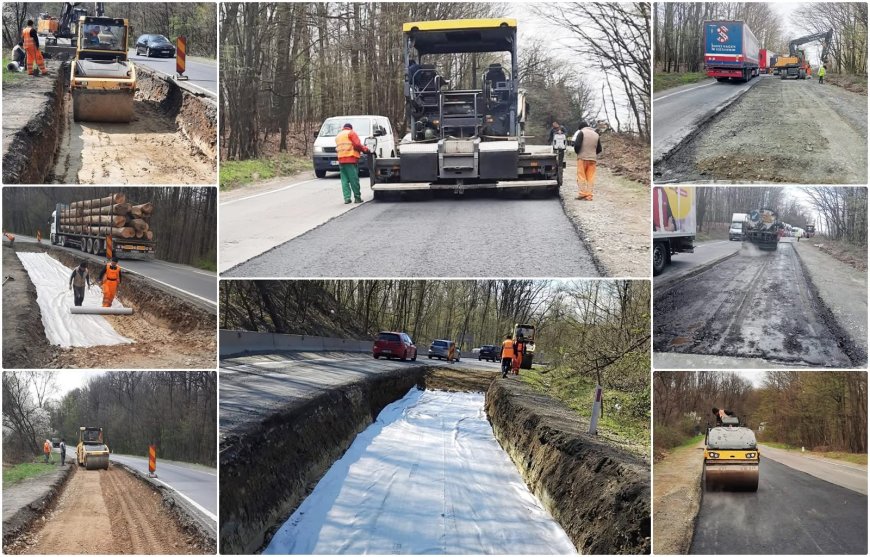 Restricții și lucrări pe mai multe drumuri naționale în perioada 30 martie – 2 aprilie
