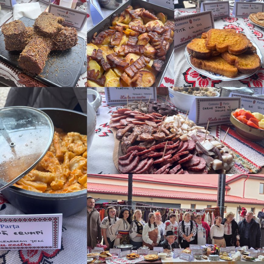 Comuna Parța, reprezentată la festivalul concurs "Lada cu Zestre"