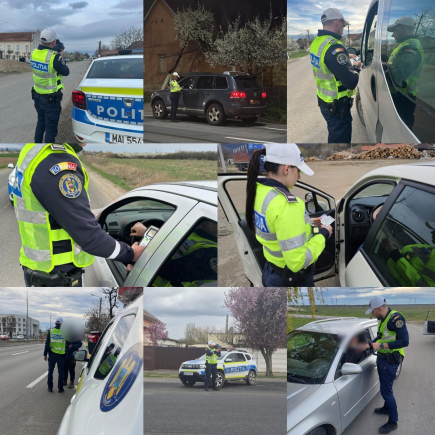 Razie în Arad! A plouat cu amenzi
