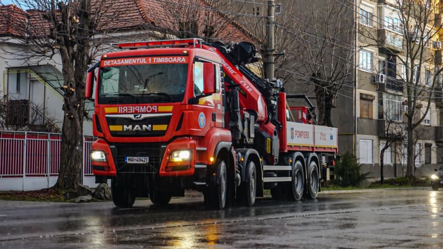 Weekend aglomerat pentru ISU Timiș: 136 de intervenții în județ