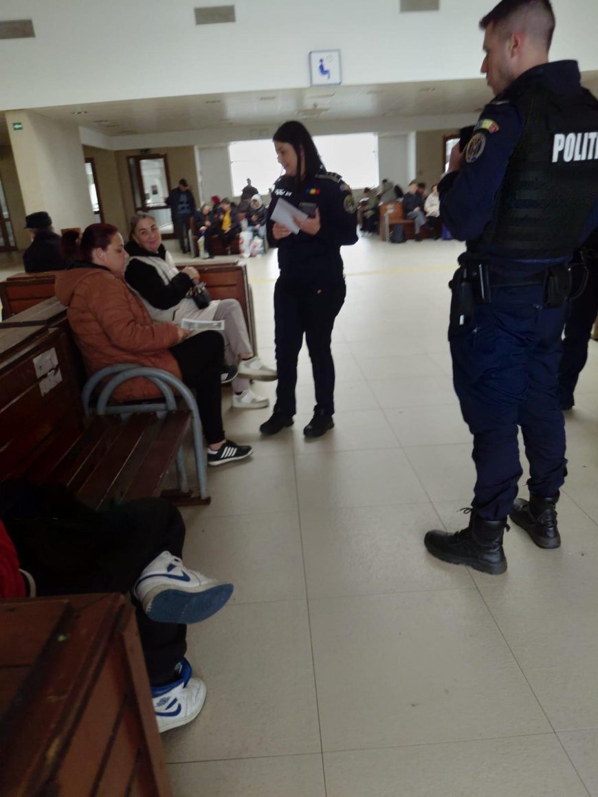 Prevenție în Gara Arad: Fiți vigilenți de sărbători!