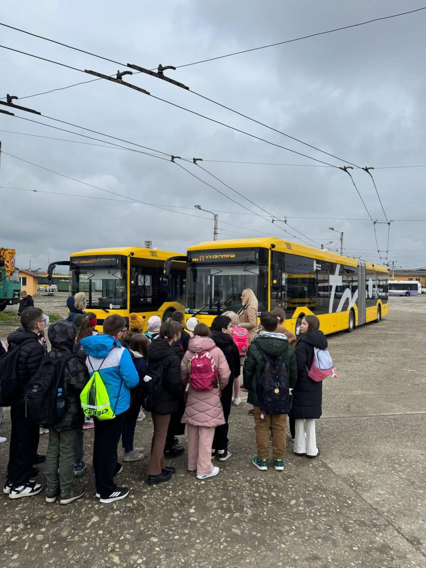 Elevii din Timișoara învață să fie călători responsabili