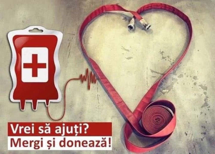 Campanie de donare de sânge organizată la Biled