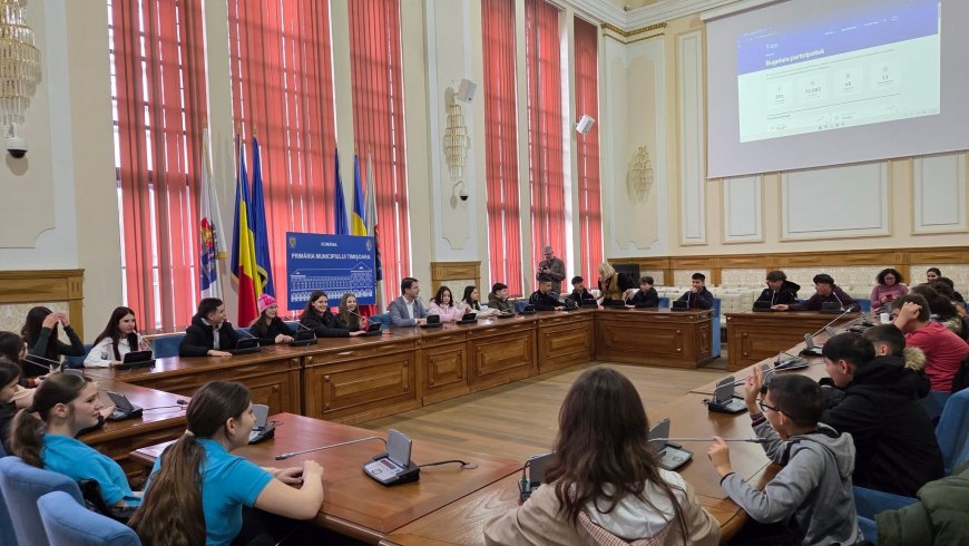 Vocea copiilor în Primărie