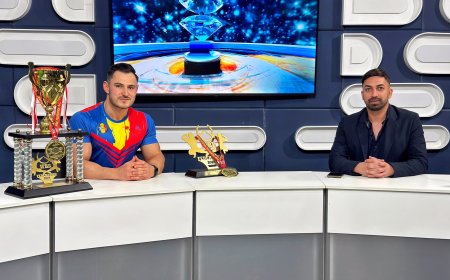 Campionul balcanic la culturism și fitness Ionuț Braniște vine la Nova Star cu Andrei Brînași