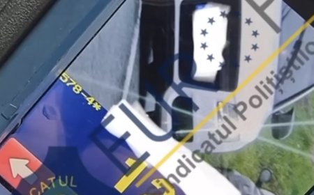 Șofer surprins cu o viteză halucinantă într-un sector critic din Caraș-Severin