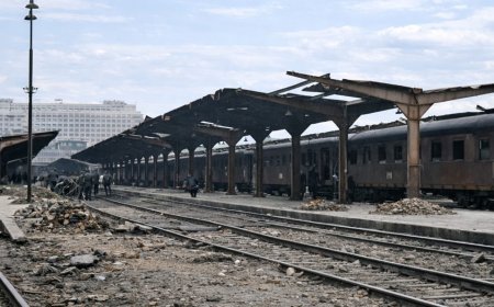 82 de ani de la bombardamentul asupra Gării de Nord