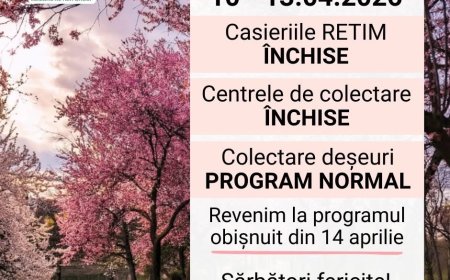 Programul RETIM de Paște