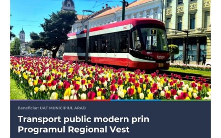 Ultimul tramvai Imperio Civitas a ajuns la Arad